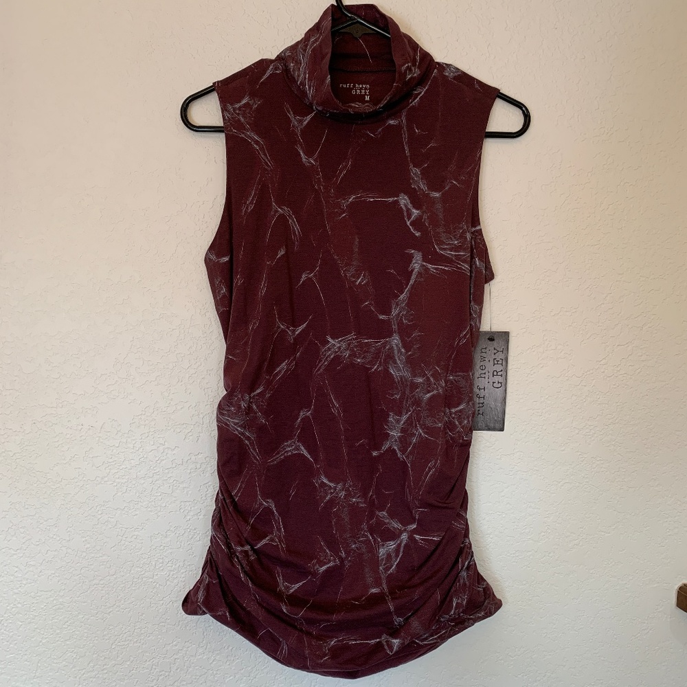 Ruff Hewn Sleeveless Top Size medium